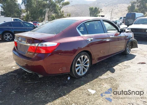 2013 Honda Accord Sport из США, поврежденный, VIN 1HGCR2F5XDA089871